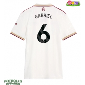 Arsenal Gabriel Magalhaes #6 Tredje Tröja Kvinnor 2025-26 Kortärmad